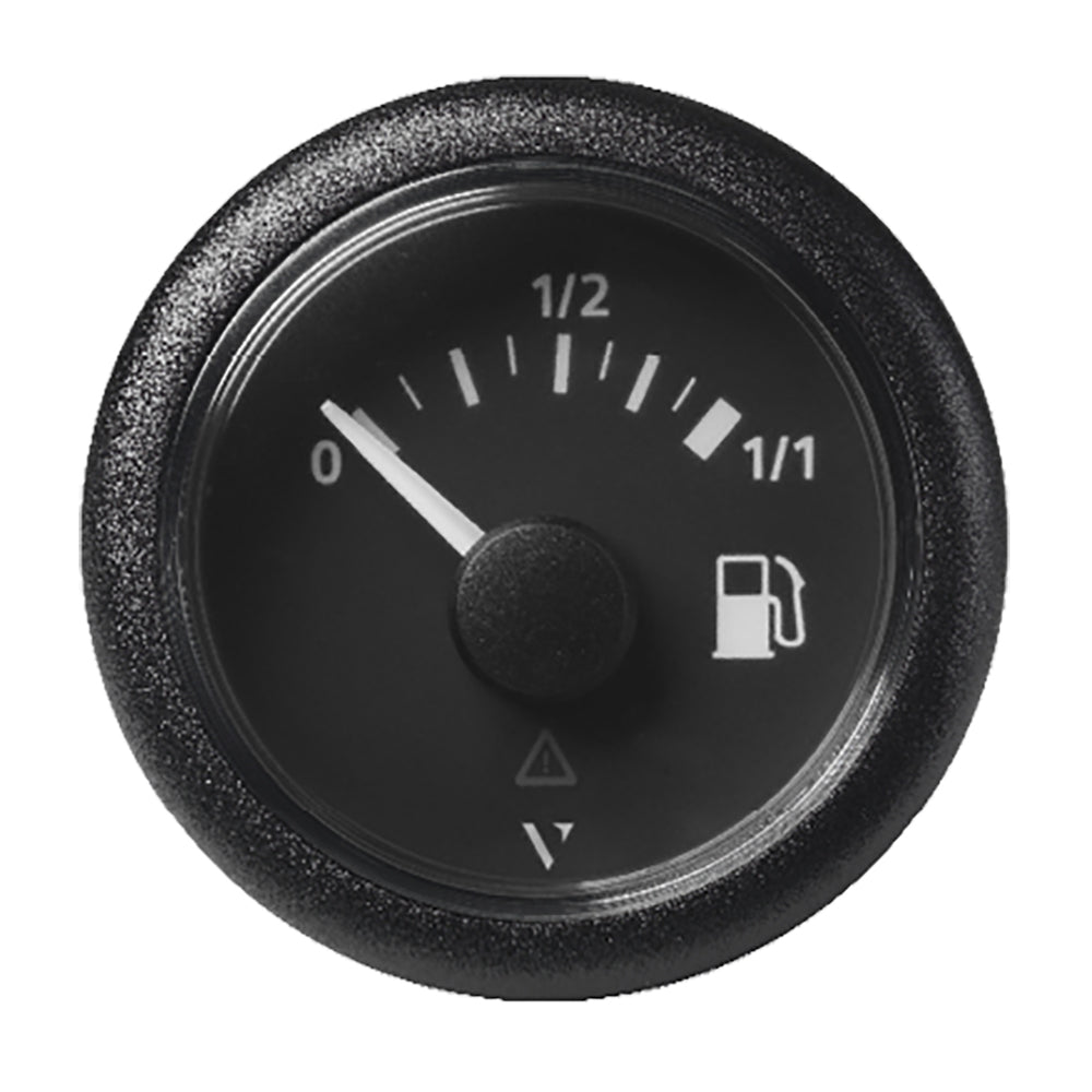 Veratron 52mm 2116 ViewLine Fuel Tank Level Gauge 0 to 11 Black Dial Round Bezel A2C59514079