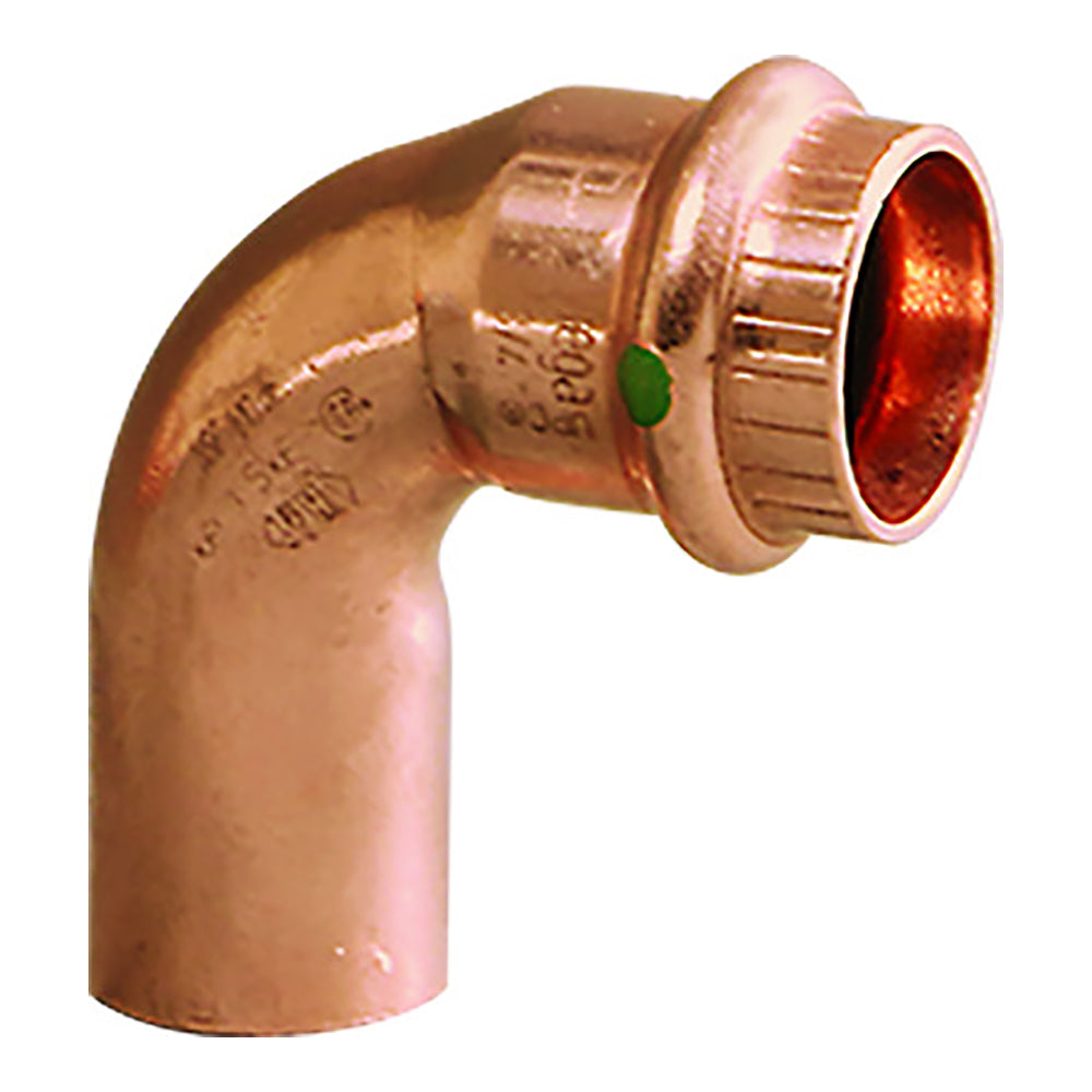 Viega ProPress 34 90 Copper Elbow StreetPress Connection Smart Connect Technology 77052
