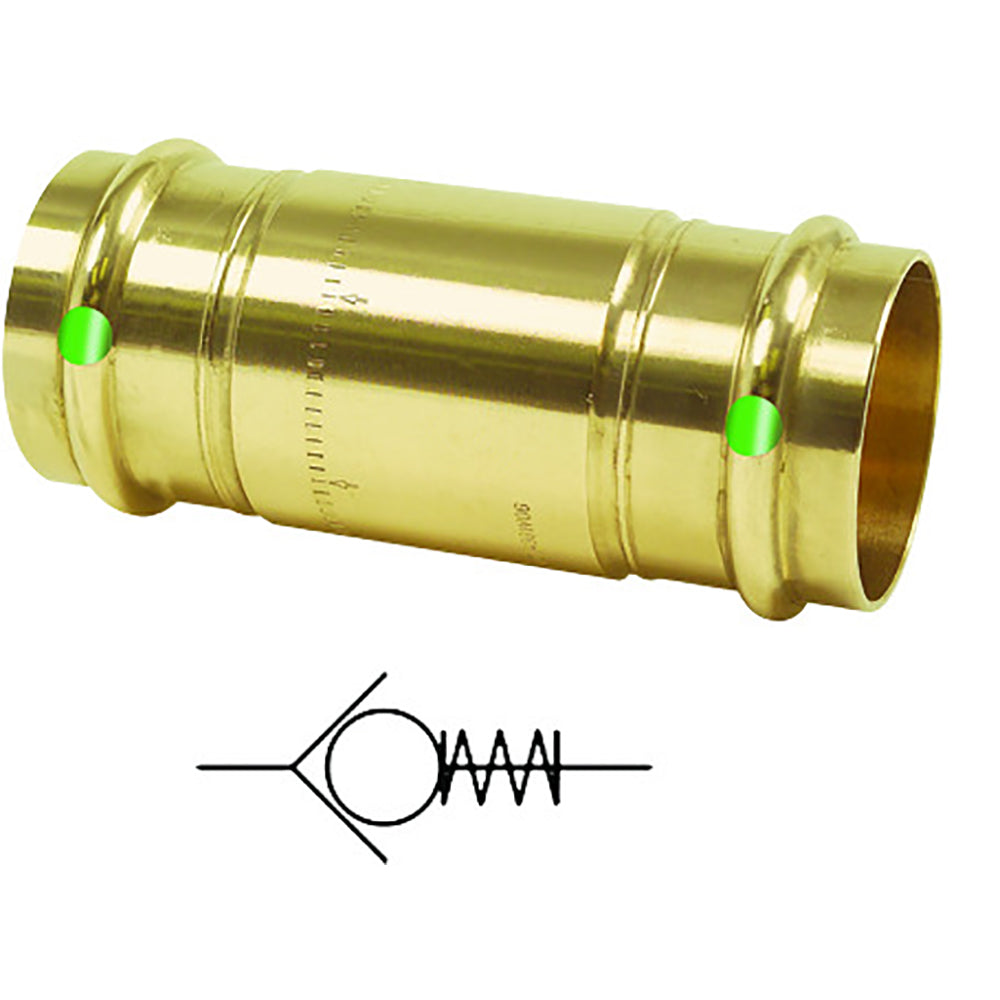 Viega ProPress 1 Zero Lead Check Valve Double Press Connection Smart Connect Technology 79045