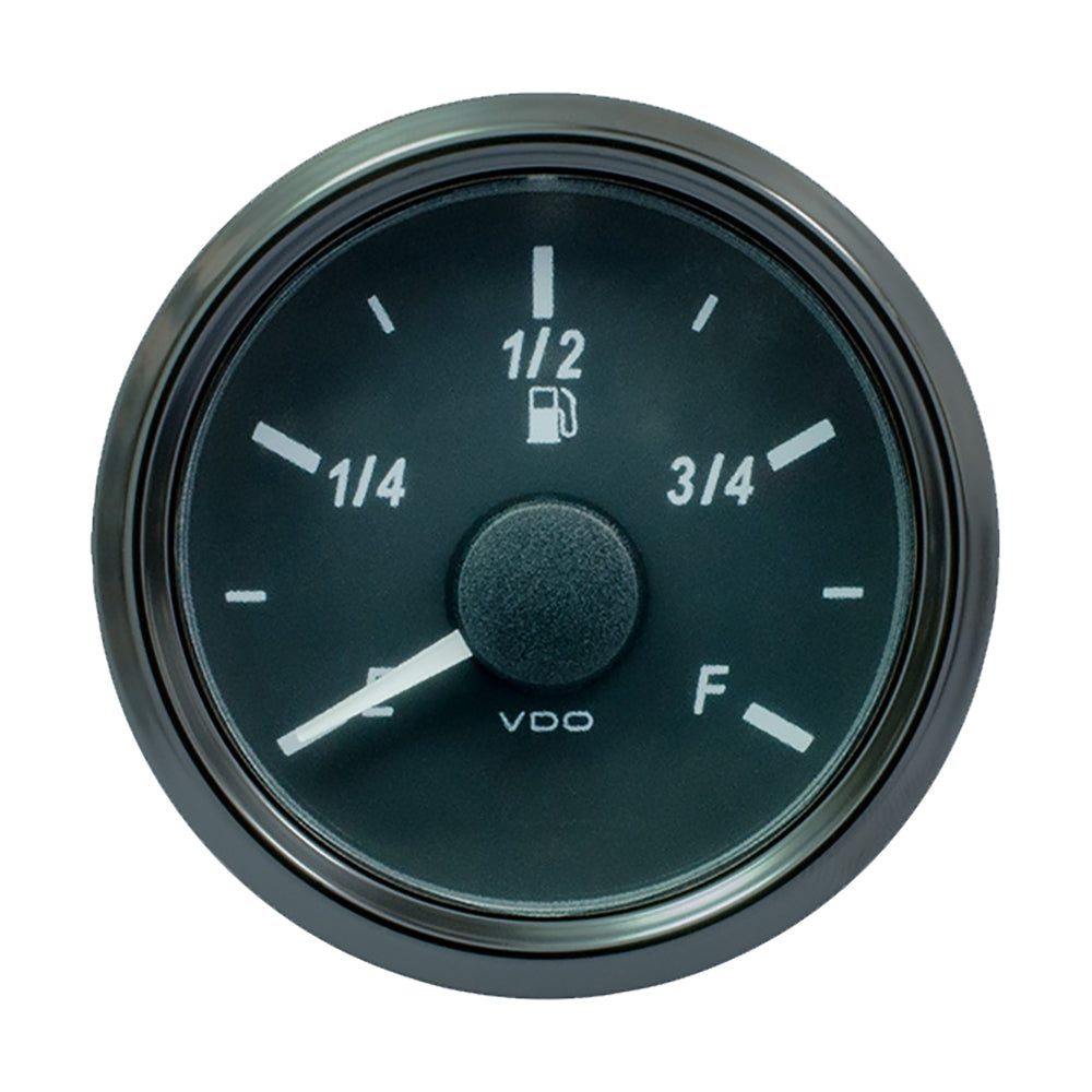 VDO SingleViu 52mm 2116 Fuel Level Gauge EF Scale 0180 Ohm A2C3833120030
