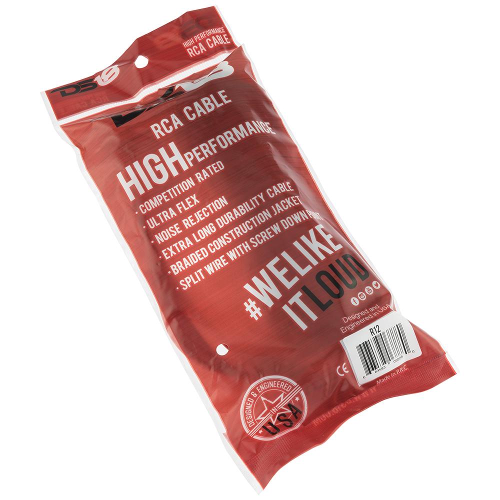 DS18 Advance Ultra Flex RCA Cable 12 R12