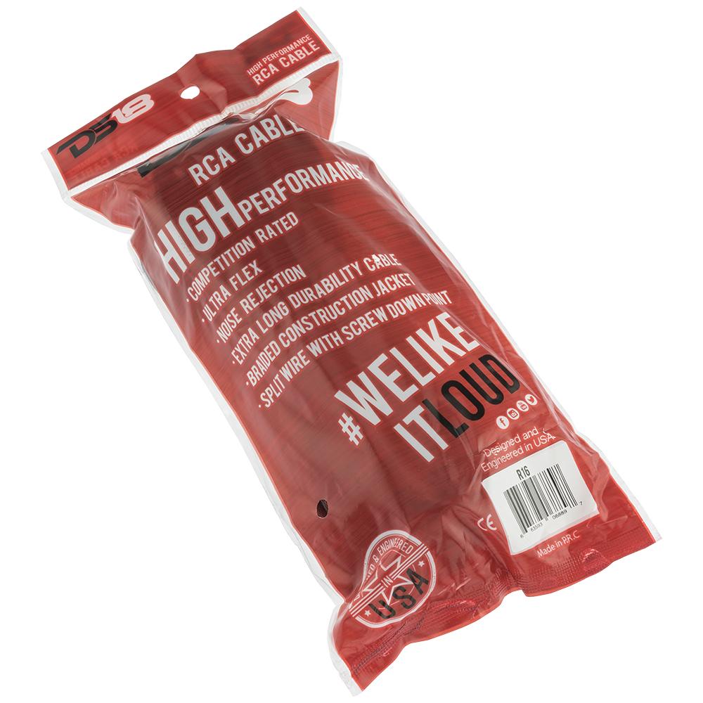 DS18 Advance Ultra Flex RCA Cable 16 R16
