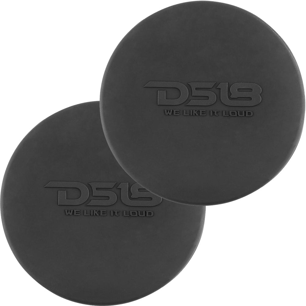 DS18 Silicone Marine Speaker Cover f8 Speakers Black CS8B