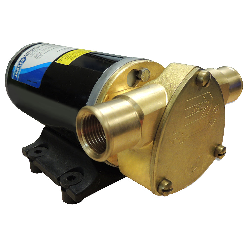 Jabsco Ballast King Bronze DC Pump with Deutsch Connector No Reversing Switch 15 GPM 226109427