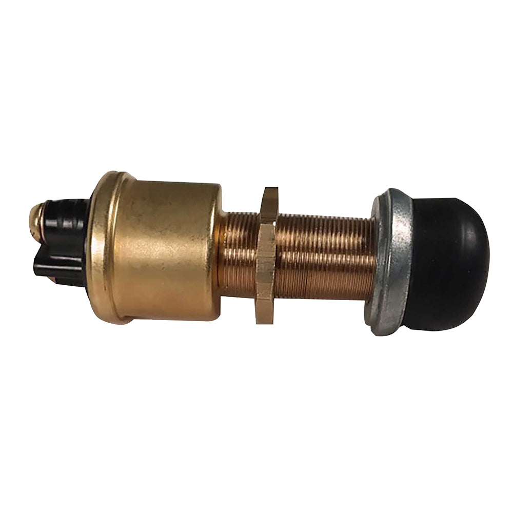 Raritan HeavyDuty Push Button Switch Brass 164000BR