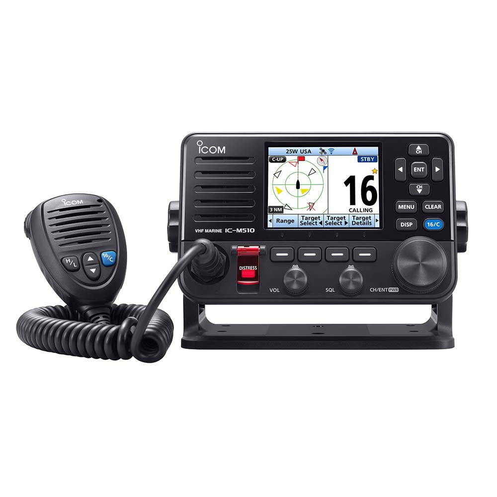 Icom M510 PLUS VHF Marine Radio wAIS M510 PLUS 21