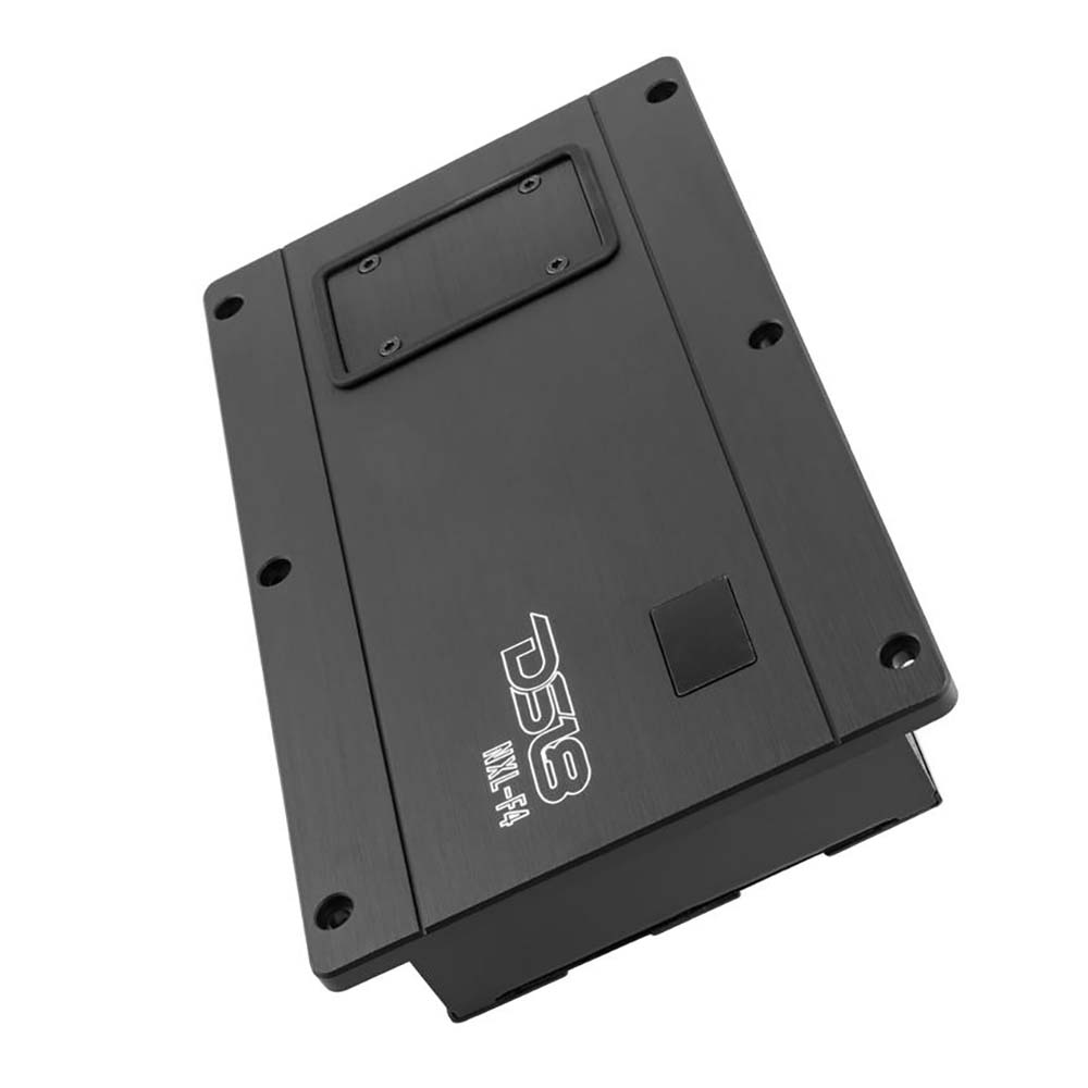 DS18 HYDRO Flush Mount Full Range Digital Marine 4Channel AMP wVoltmeter 1200W NXLF4