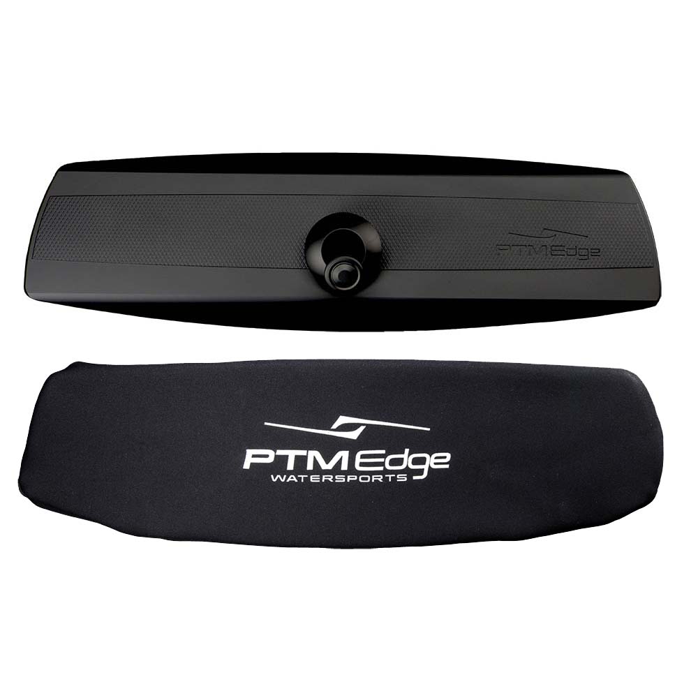 PTM Watersports VR140 Elite Mirror Cover Combo Black P12848100BKMS