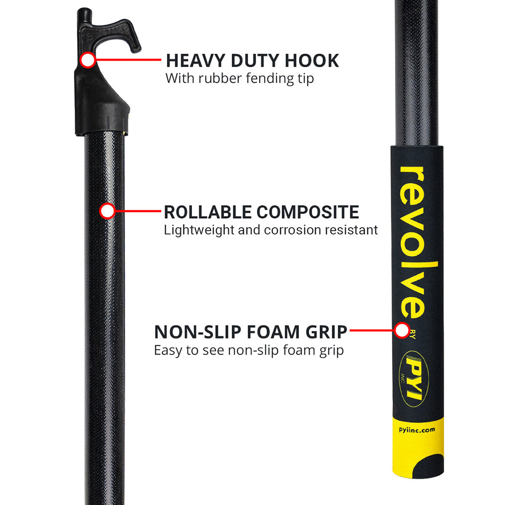 Revolve Rollable Boat Hook 75 03REVBH