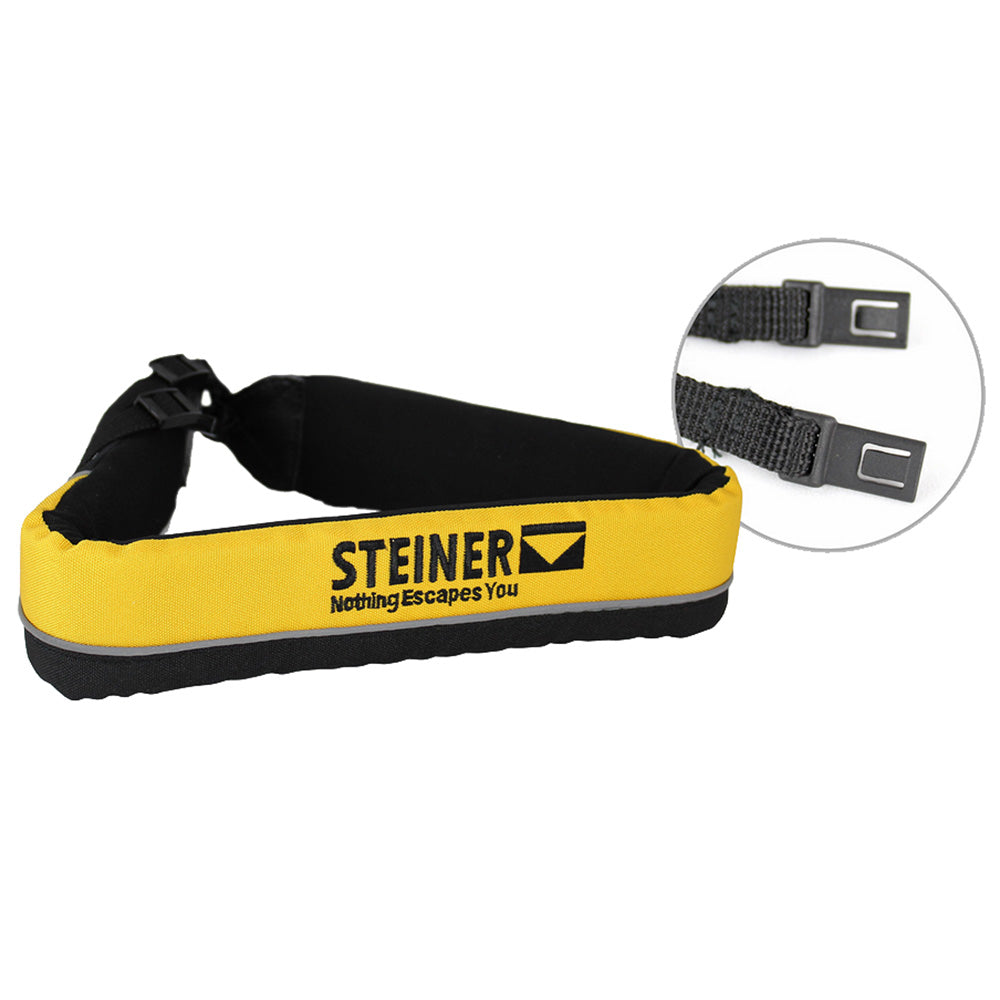 Steiner Yellow Floating Strap f Navigator Pro 7 x 30 ClicLoc Binoculars 76804