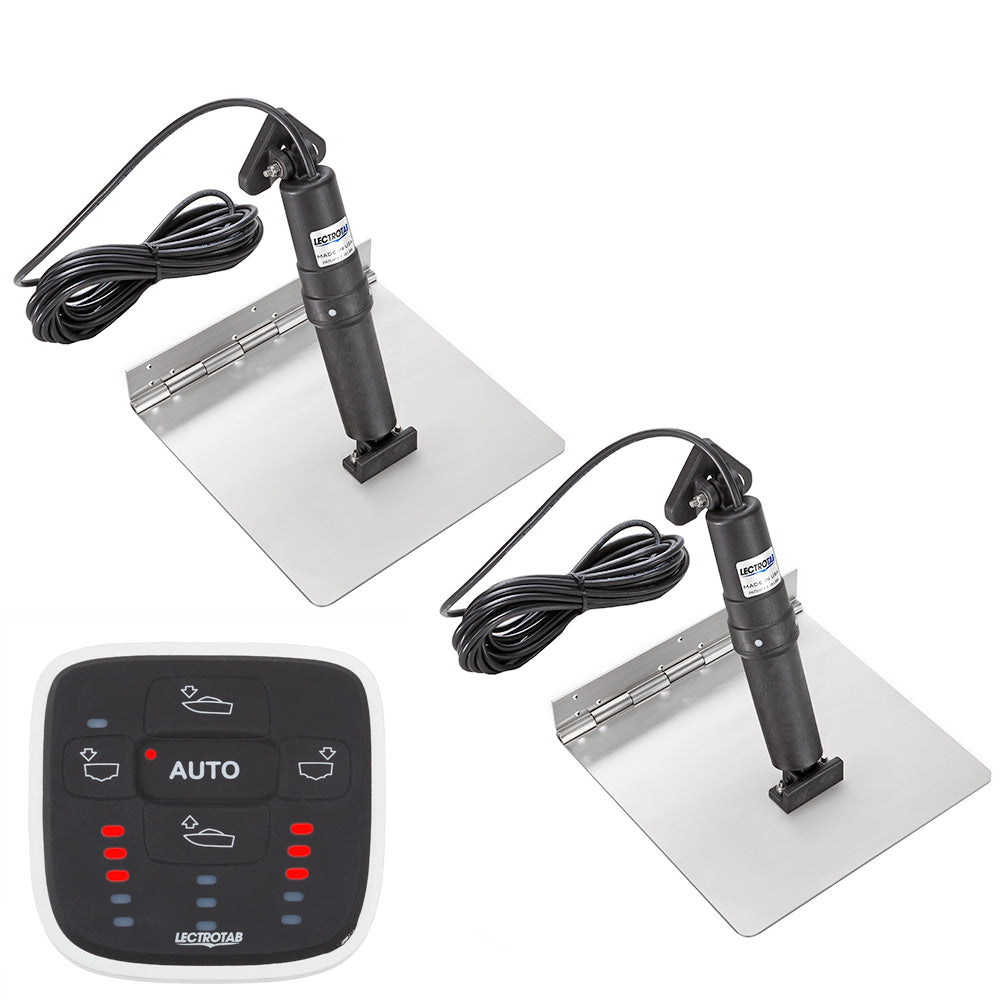 Lectrotab XKA Stainless Steel Trim Tab wALC1 Control 12 x 24 XKASAL12X24