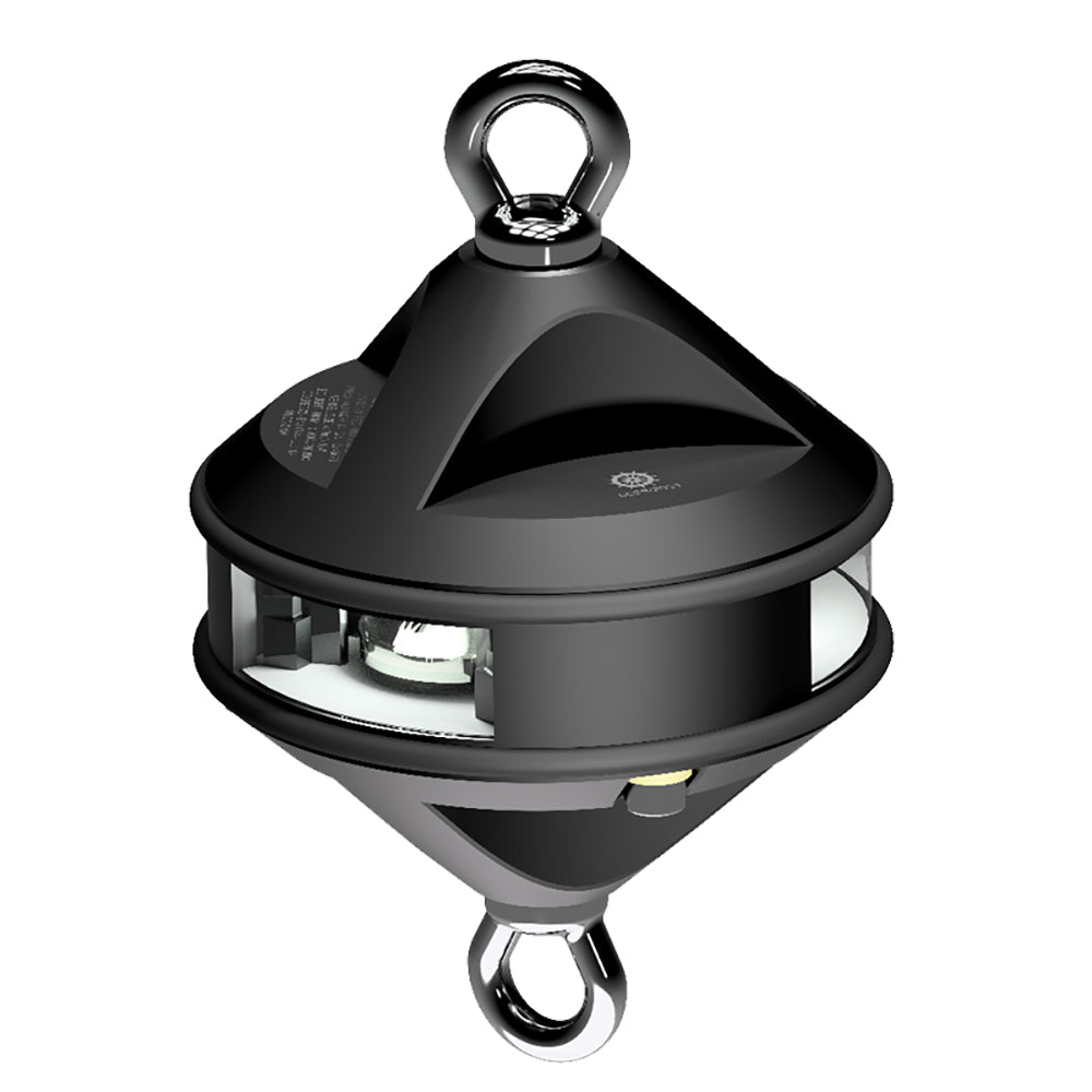 Lopolight Series 200012 Hoist Light 2NM White Black Housing 200012G2H1CB