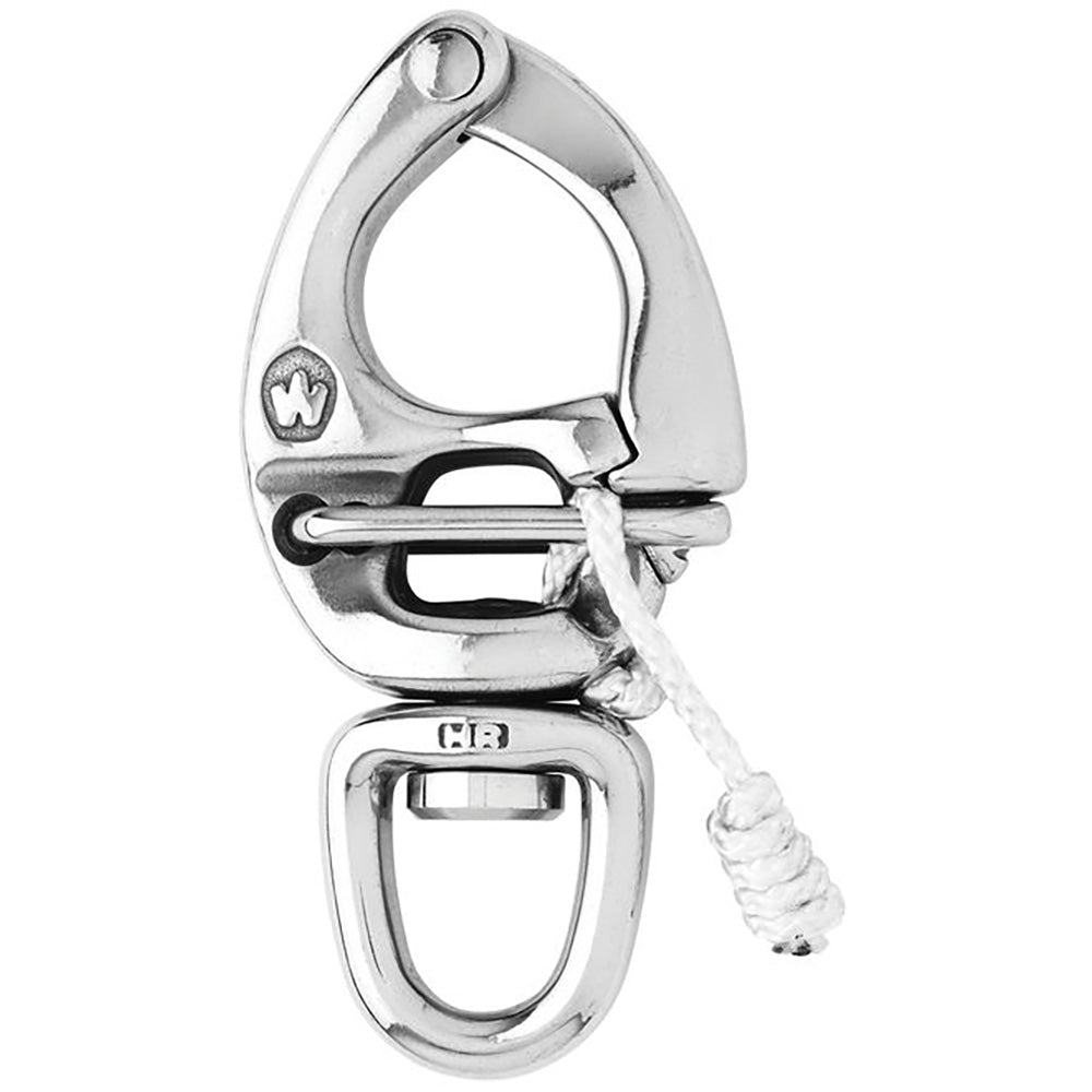 Wichard HR Quick Release Snap Shackle With Swivel Eye 80mm Length 3532 02674