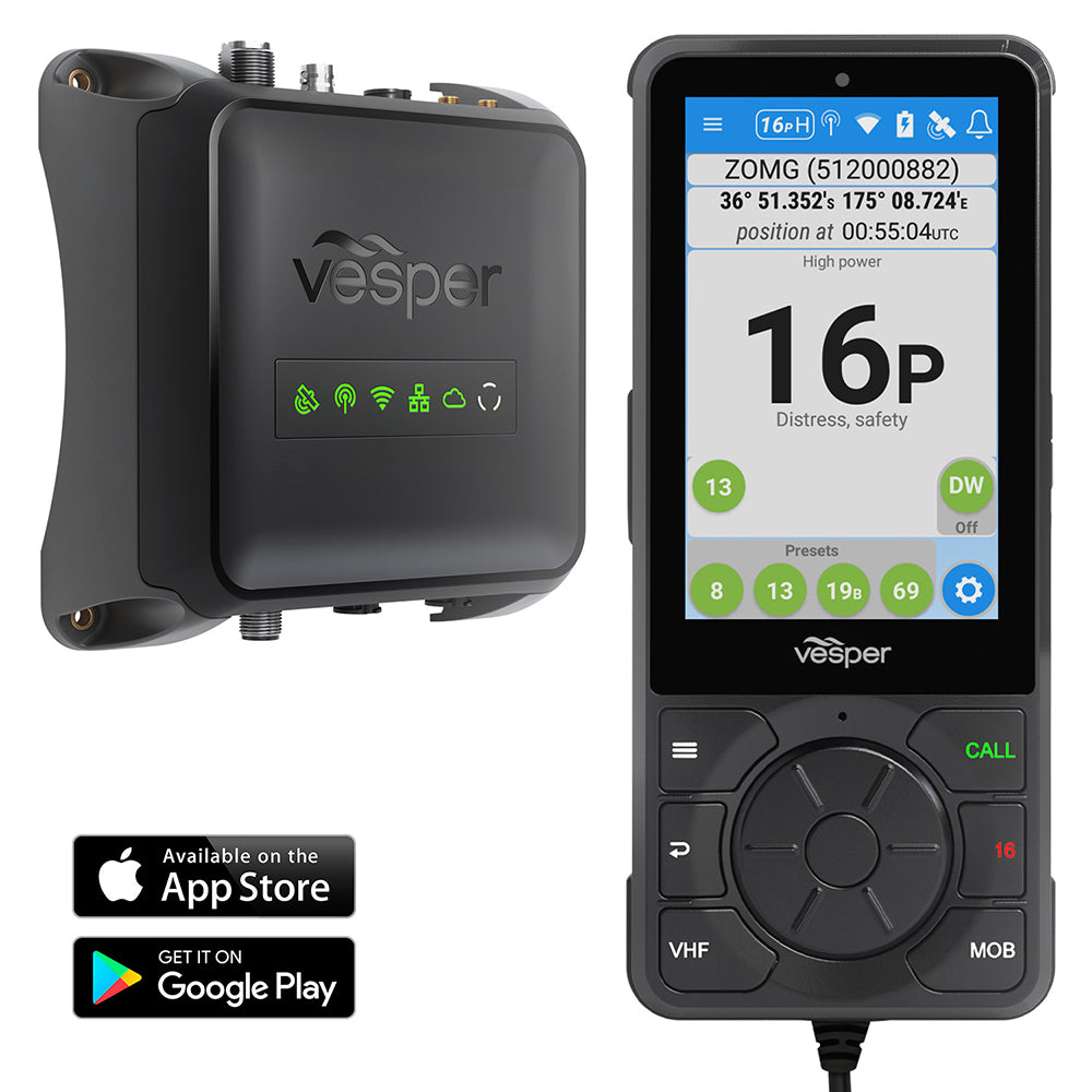 Vesper Cortex V1 VHF Radio wSOTDMA SmartAIS Remote Vessel Monitoring Works Worldwide 0100281420