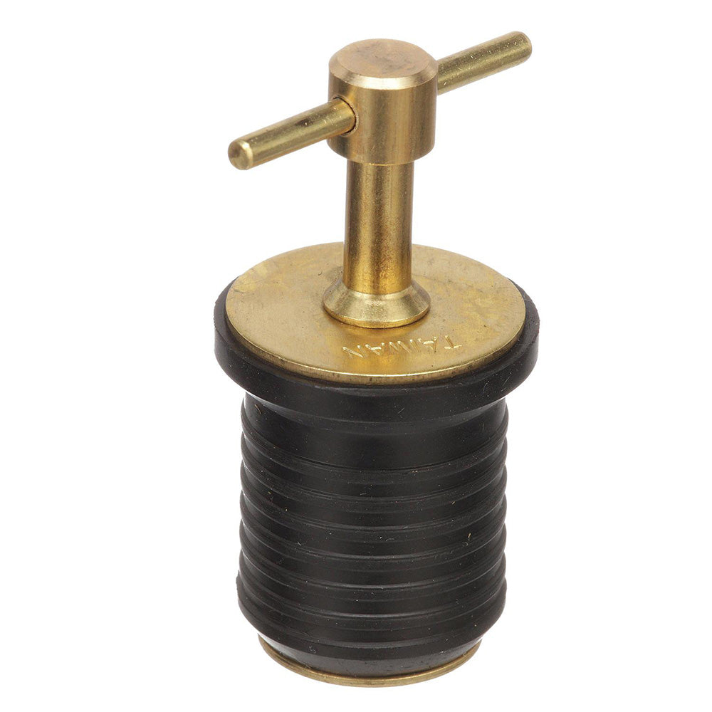 Attwood THandle Brass Drain Plug 1 Diameter 7526A7
