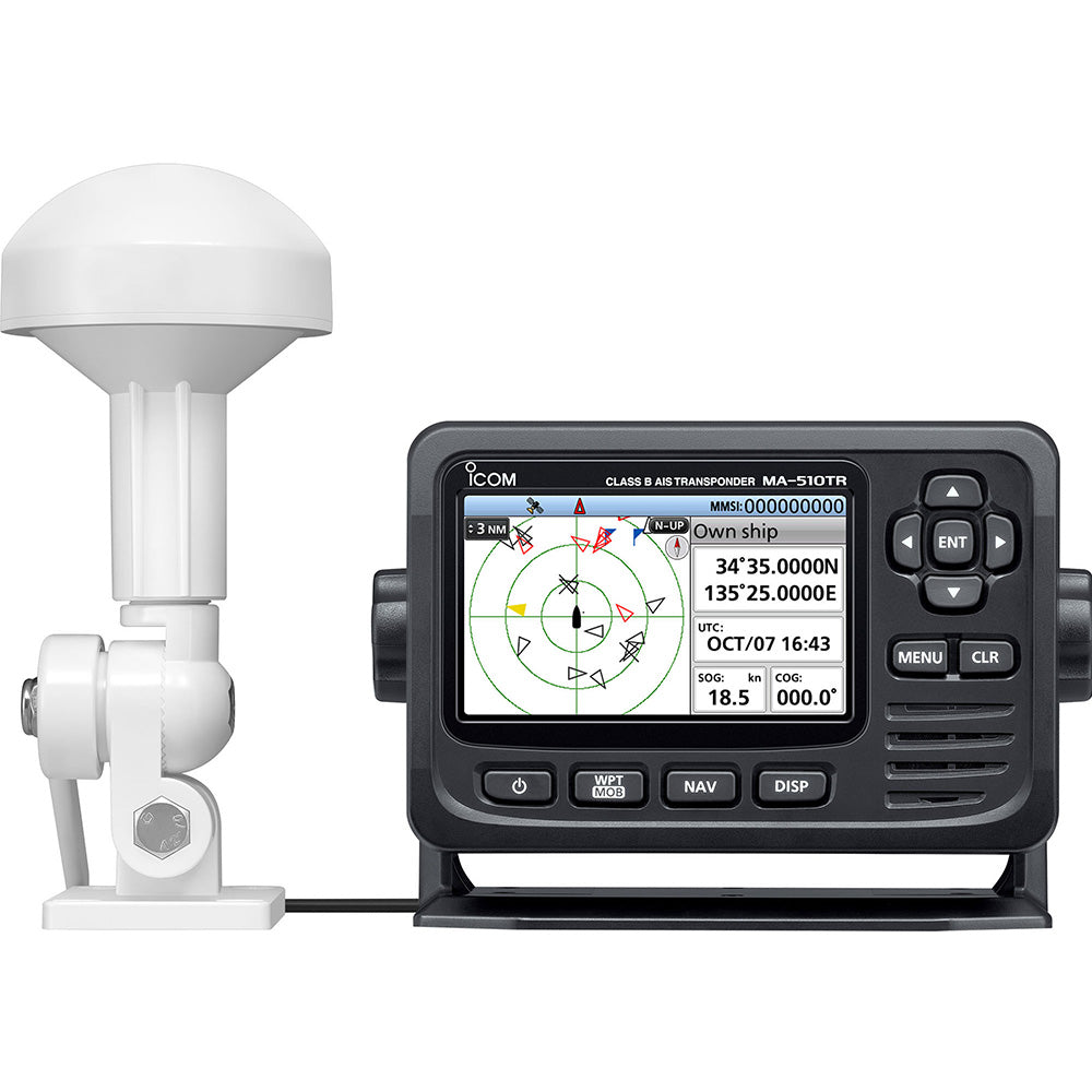 Icom MA510TR AIS Transponder wAntenna 43 Display MA510TR 13