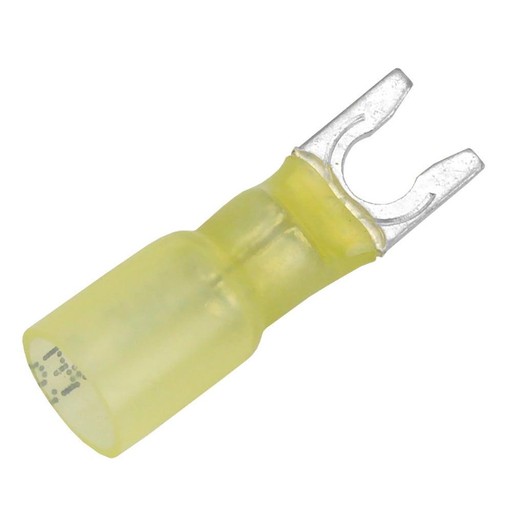 Pacer 1210 AWG Heat Shrink Spade Terminal 10 Stud Size 25 Pack TE1010SLF25