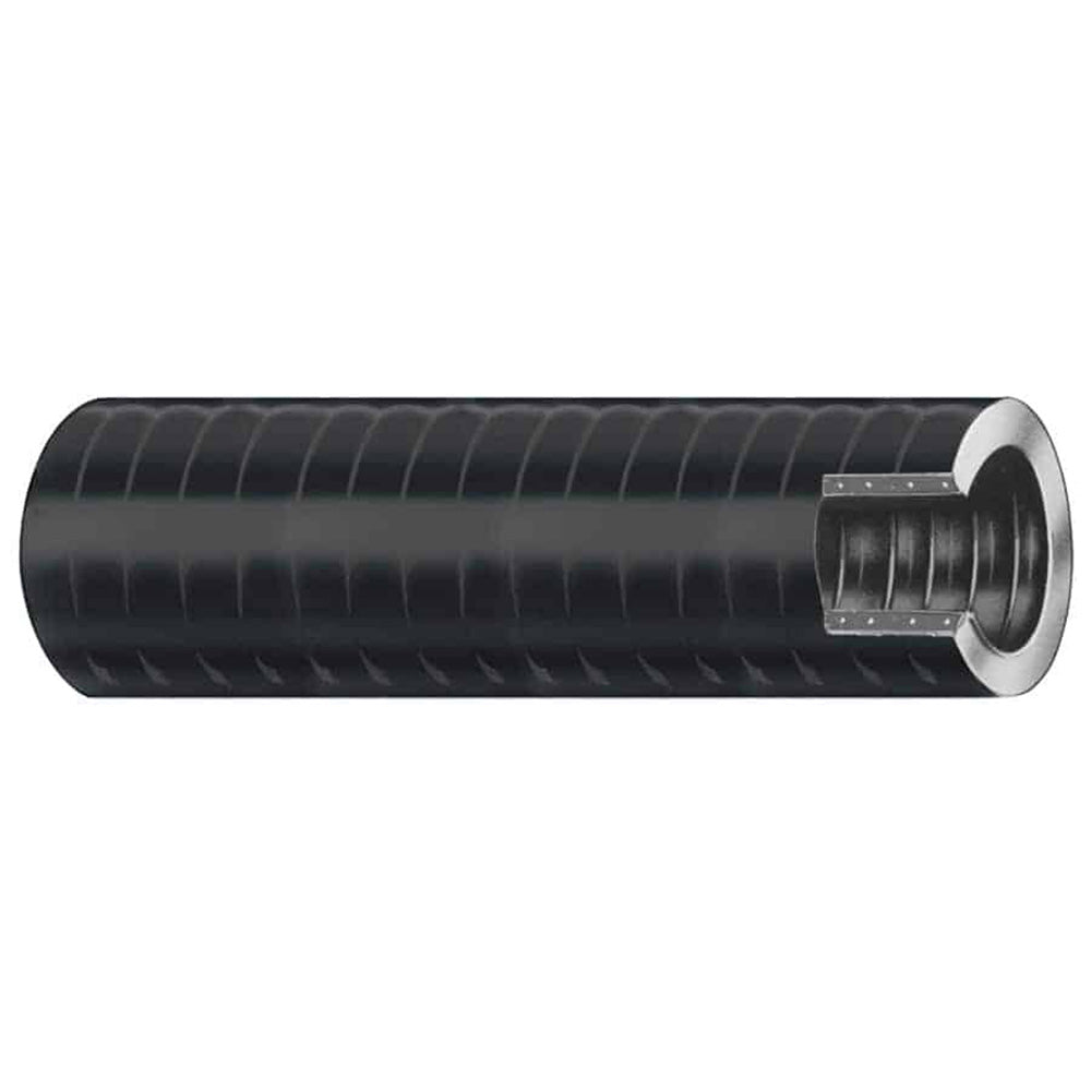 Trident Marine 112 VAC XHD Bilge Live Well Hose Hard PVC Helix Black Sold by the Foot 1491126FT
