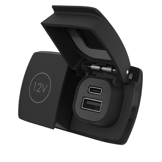 Scanstrut Flip Pro Duo  USBA  USBC w12V Power Socket SCMULTIF2