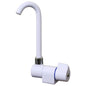 Scandvik Tall Tap wFolding Spout  White Powder Coat Finish 10182P