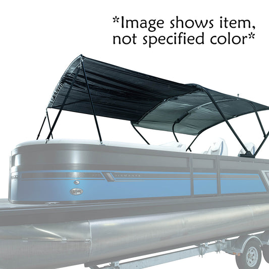 SureShade Bimini Extension fPower Bimini 7 Chrome Hardware wLight Sand Canvas 2022002189