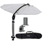 TACO ShadeFin Mini wWhite Fabric  Bag  Round Rail Mount Kit T10400016
