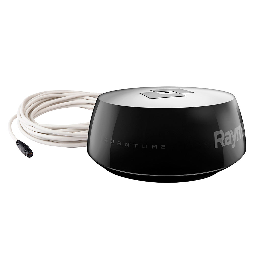 Raymarine Black Q24D Quantum 2 Doppler Radar w10M Power  Data Cables T70549