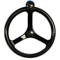 Schmitt Marine Carbon Fiber Primus Wheel wKnob 135 wSanntoprene Finger Grip 34 Tapered Shaft wCF Nut 7461321FGKCFN