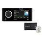 Fusion Apollo MSRA770 Touchscreen AMFMBTSiriusXM Stereo wSiriusXM SXV300 Connect Tuner  MarineRV Antenna 0100190500SXM