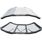 Sebba Shade 8 x 12 ft Grey Sun Shade fBoats 26 SS8X12GRY
