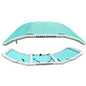 Sebba Shade 8 x 12 ft Seafoam Sun Shade fBoats 26 SS8X12SFM