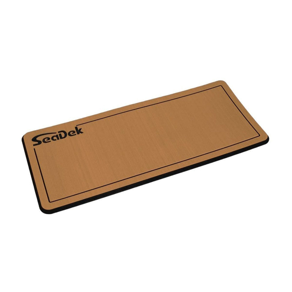 SeaDek 14 x 36 20mm Dual Density Small Helm Pad wSeaDek Logo  Brushed Texture  MochaBlack 3556mm x 9144mm x 20mm