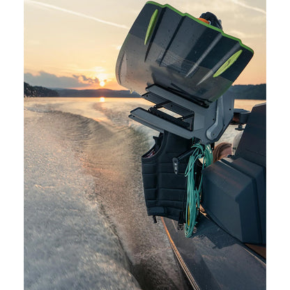 PTM Watersports ClampForce 30 Clamping Wake Board Rack  Pair  Grey P134919010TEBGR