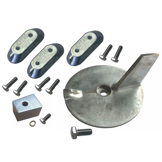 Performance Metals Yamaha 3060HP Outboard Complete Anode Kit  Aluminum 10490A