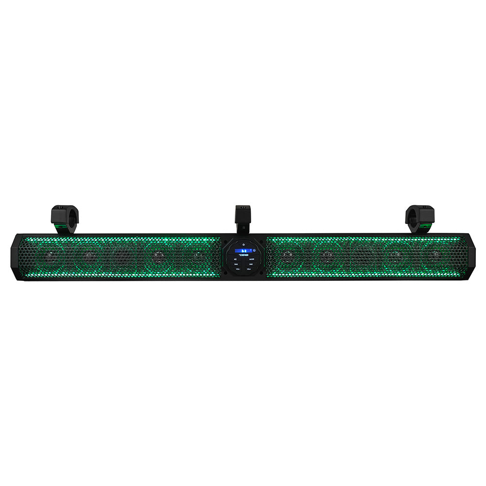 DS18 37 Marine Amplified Sound Bar wBluetooth 1200W w10 Speaker System  RGB LED SB37BTXRGB