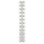 Pacer 40A Euro Style Terminal Block  12 Positions  5 Pack E400125