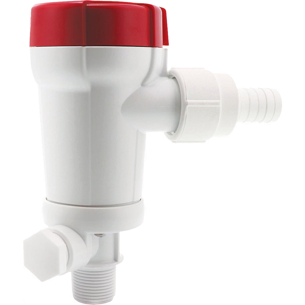 Rule 1100 GPH Livewell Pump Straight Seacock Inlet 605FC