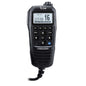 Icom HM195 CommandMic IV with White BlackLit LCD  Black HM195GB 61 EXP