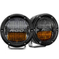 RIGID Industries 360Series 4 LED SAE Fog Beam  YellowWhite  Set of 2 36122