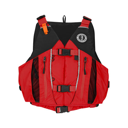 Mustang Solaris Foam Life Vest  ML  RedBlack MV807002123ML