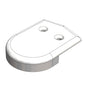 TACO 2 Rub Rail End Cap  White F900001WN
