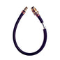 Trident Marine 20 Pigtail Hose Male Fitting x 14 Male Inverted Flare Fitting 1014140120