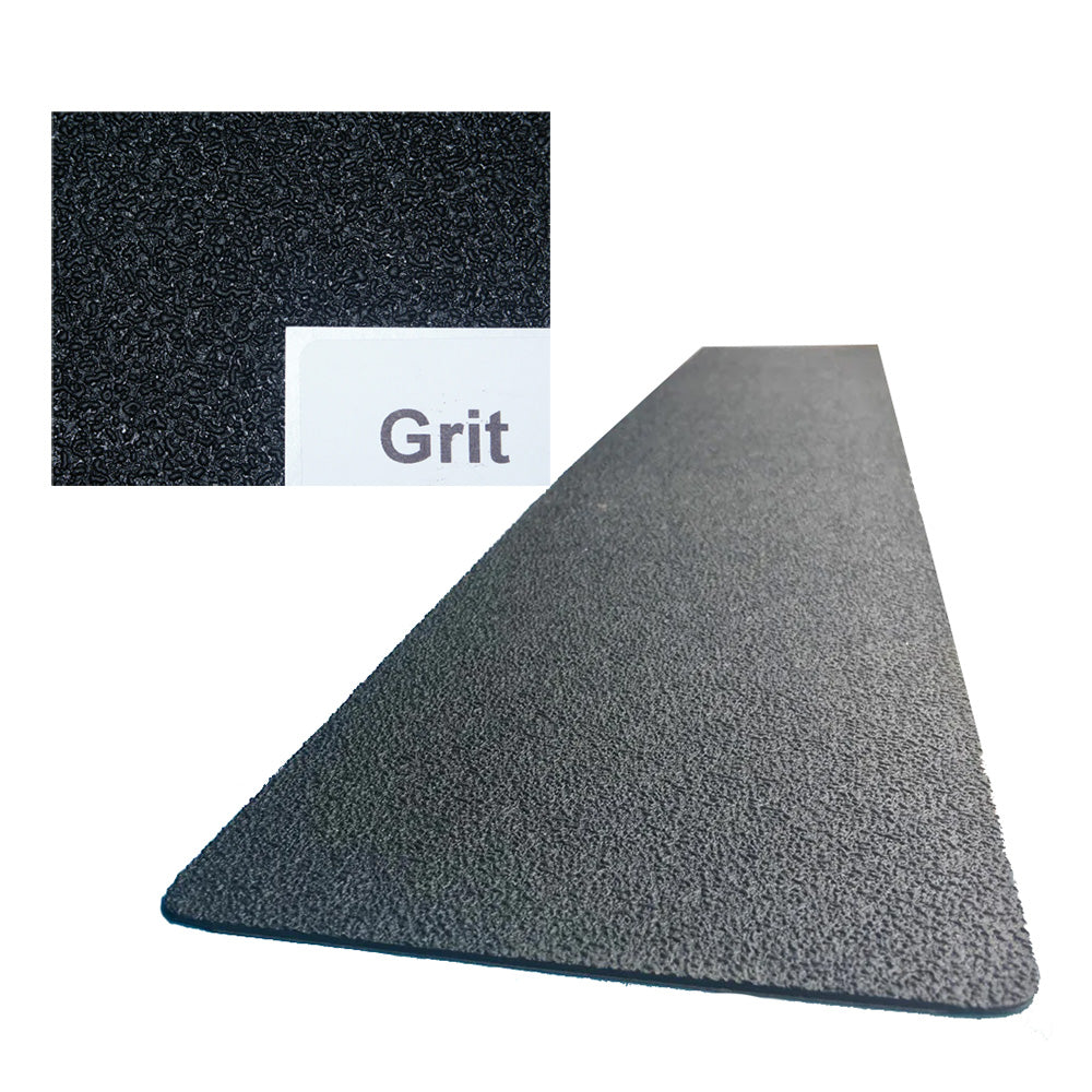 Gator Guards GatorSkinz NonSkid Step Pad  Grey Grit  16 x 4 GSSTEPLGYGRITDP