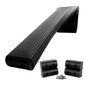 Caliber BunkWrap Kit  Black 16 x 2 x 4 Roll  4 Caps  HRDW Roll  4 Endcaps  Stainless Steel Hardware 23050BK