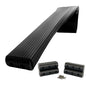 Caliber BunkWrap Kit  Black 24 x 2 x 6 Roll  4 Caps  HRDW Roll  4 Endcaps  Stainless Steel Hardware 23056BK