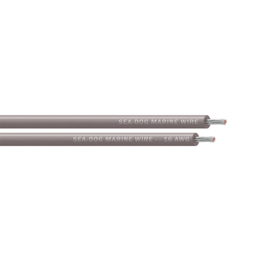 SeaDog 16 AWG Grey Primary Wire  100 8016112