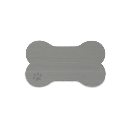 SeaDek Dog Bowl Mat  Storm GreyBlack  Small  12 x 21 6271390837