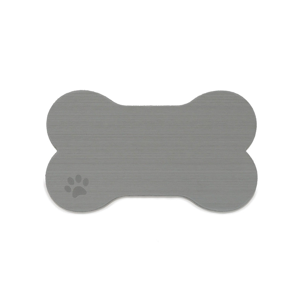 SeaDek Dog Bowl Mat  Storm GreyBlack  Medium  125 x 24 6271490837