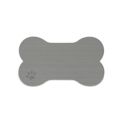 SeaDek Dog Bowl Mat  Storm GreyBlack  Medium  125 x 24 6271490837