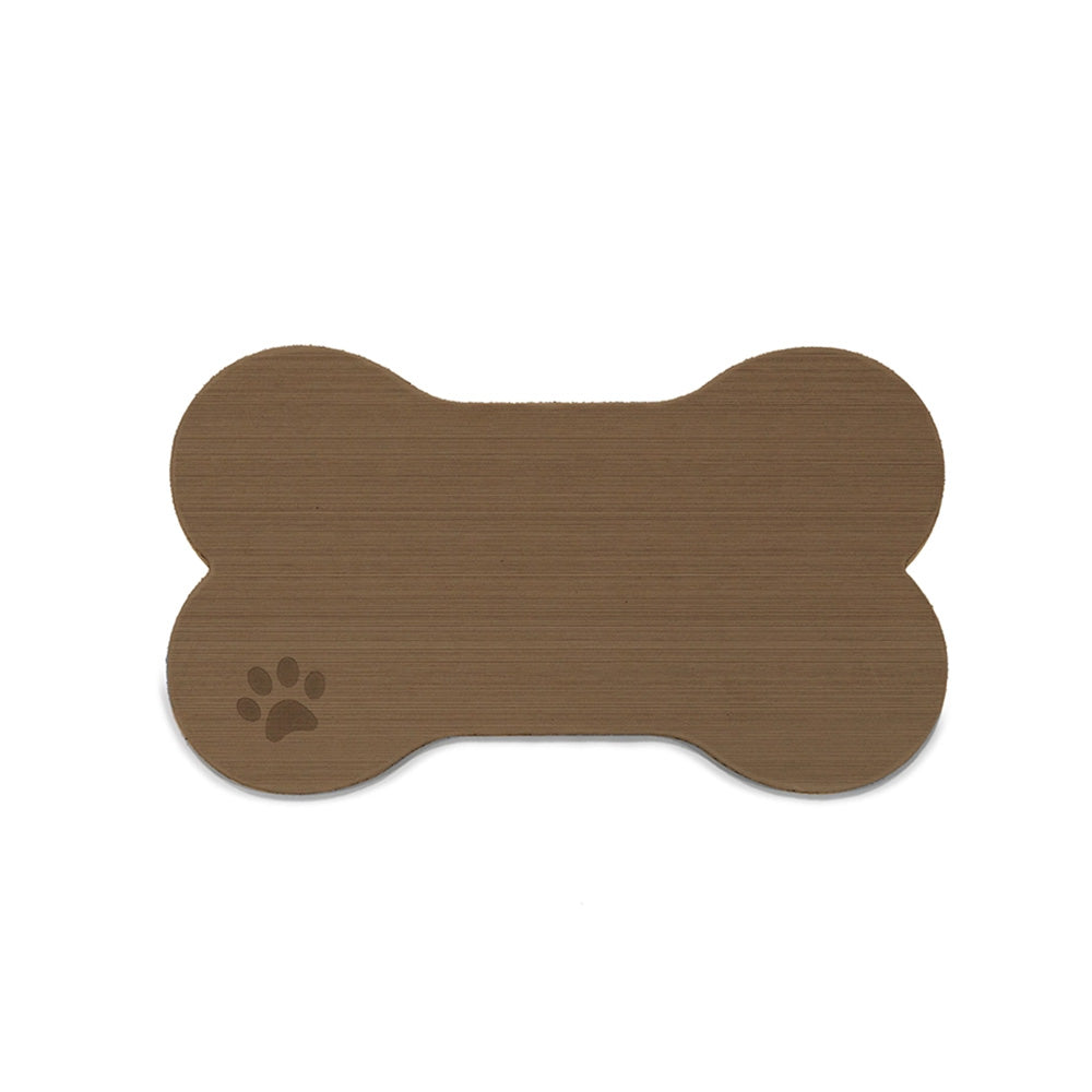 SeaDek Dog Bowl Mat  CappuccinoBlack  Medium  125 x 24 6271491090
